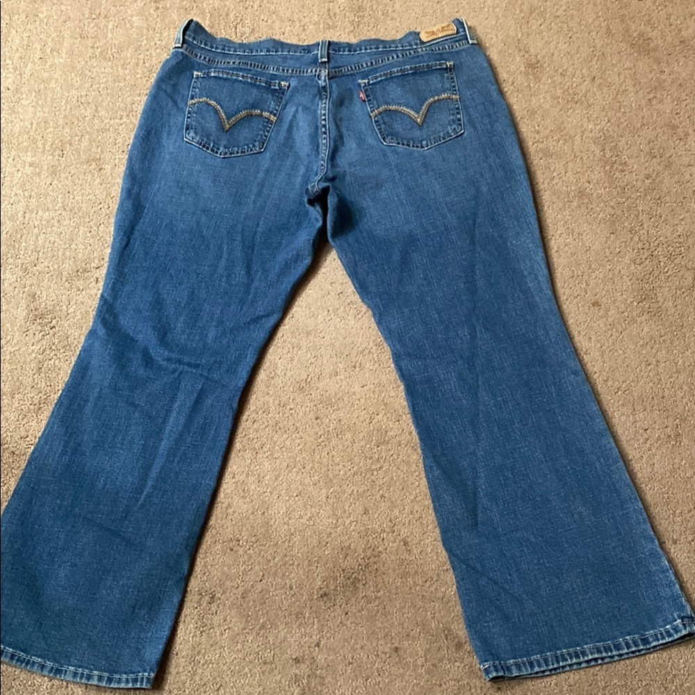 Levi's Blue 33/30  Bootcut 515 Jeans Cowgirl Rodeo Classic Timeless